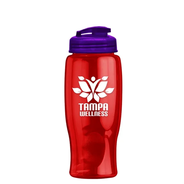 27 oz Transparent Sports Bottles with Flip Top Lid have a... from ASI 40480 Koozie Group