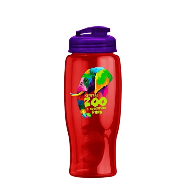 27 oz Transparent Sports Bottles with Flip Top Lid have a... from ASI 40480 Koozie Group
