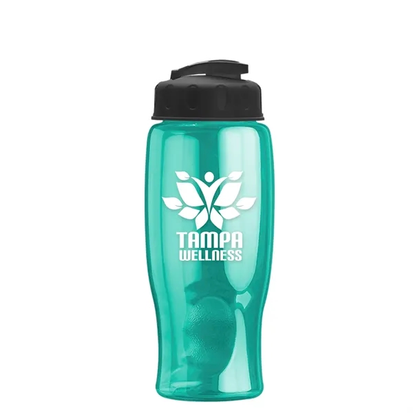 27 oz Transparent Sports Bottles with Flip Top Lid have a... from ASI 40480 Koozie Group