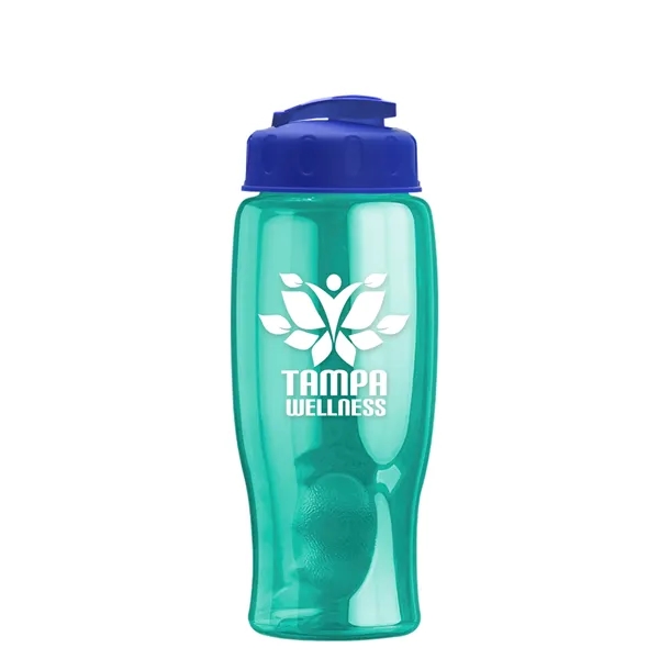 27 oz Transparent Sports Bottles with Flip Top Lid have a... from ASI 40480 Koozie Group