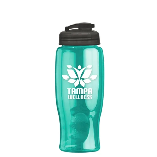 27 oz Transparent Sports Bottles with Flip Top Lid have a... from ASI 40480 Koozie Group