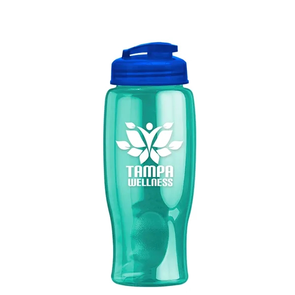 27 oz Transparent Sports Bottles with Flip Top Lid have a... from ASI 40480 Koozie Group