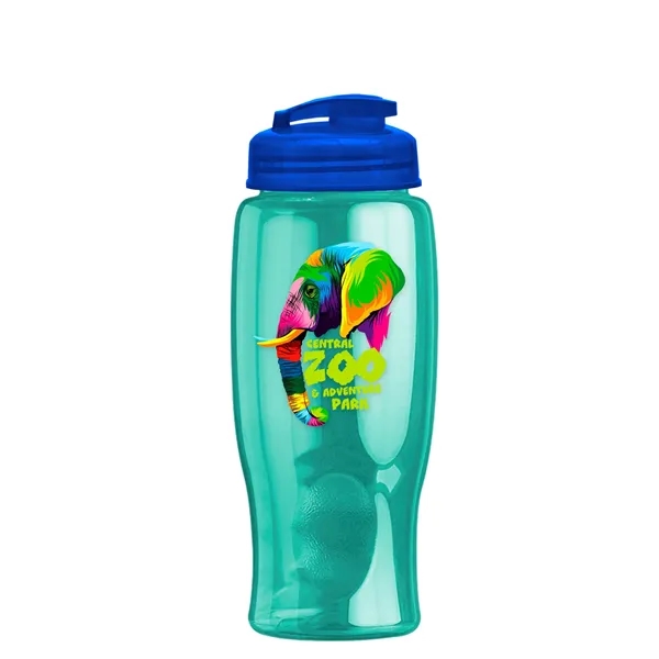 27 oz Transparent Sports Bottles with Flip Top Lid have a... from ASI 40480 Koozie Group