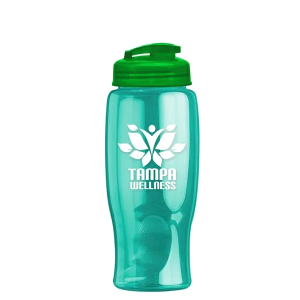 27 oz Transparent Sports Bottles with Flip Top Lid have a... from ASI 40480 Koozie Group