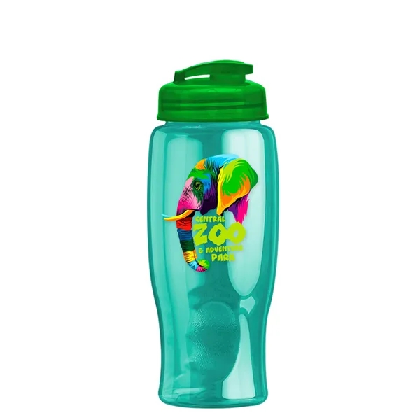 27 oz Transparent Sports Bottles with Flip Top Lid have a... from ASI 40480 Koozie Group
