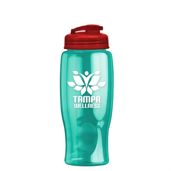 27 oz Transparent Sports Bottles with Flip Top Lid have a... from ASI 40480 Koozie Group