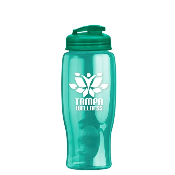 27 oz Transparent Sports Bottles with Flip Top Lid have a... from ASI 40480 Koozie Group