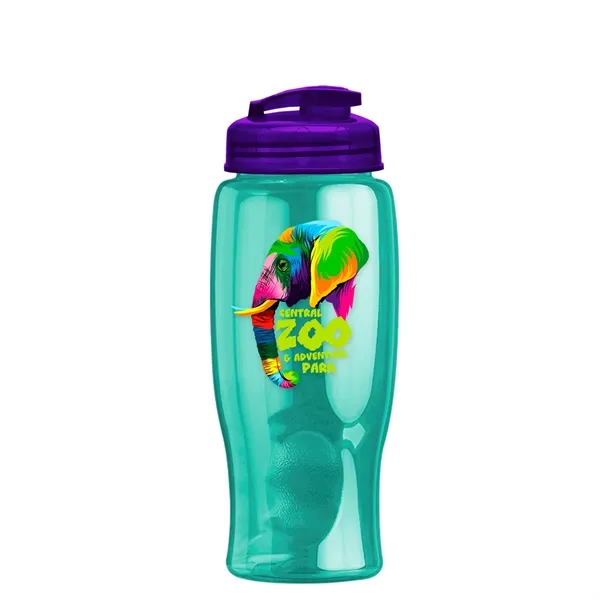 27 oz Transparent Sports Bottles with Flip Top Lid have a... from ASI 40480 Koozie Group