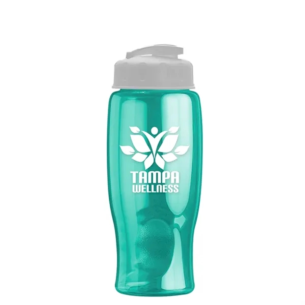 27 oz Transparent Sports Bottles with Flip Top Lid have a... from ASI 40480 Koozie Group