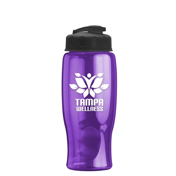 27 oz Transparent Sports Bottles with Flip Top Lid have a... from ASI 40480 Koozie Group