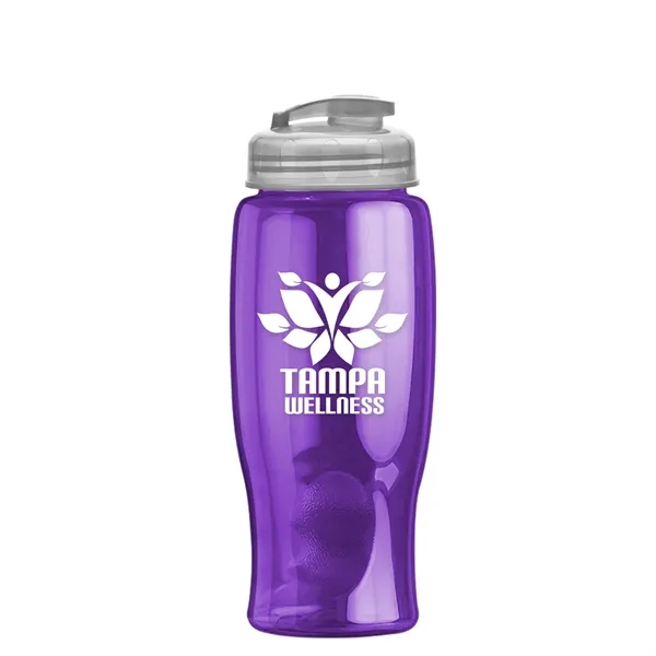 27 oz Transparent Sports Bottles with Flip Top Lid have a... from ASI 40480 Koozie Group