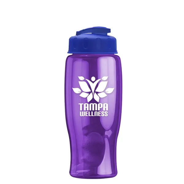 27 oz Transparent Sports Bottles with Flip Top Lid have a... from ASI 40480 Koozie Group