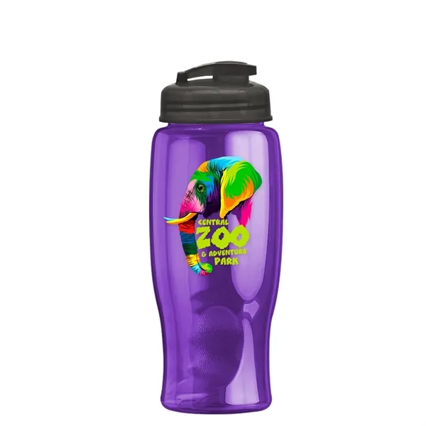 27 oz Transparent Sports Bottles with Flip Top Lid have a... from ASI 40480 Koozie Group