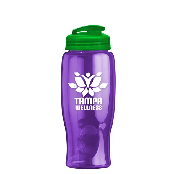 27 oz Transparent Sports Bottles with Flip Top Lid have a... from ASI 40480 Koozie Group