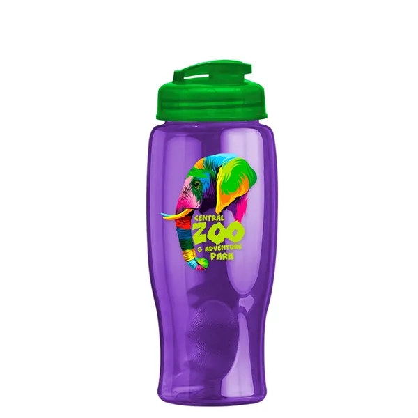 27 oz Transparent Sports Bottles with Flip Top Lid have a... from ASI 40480 Koozie Group