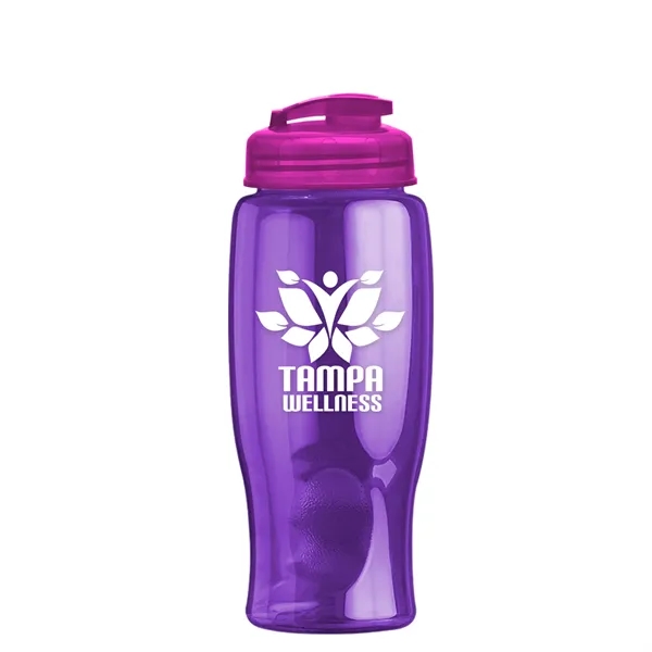 27 oz Transparent Sports Bottles with Flip Top Lid have a... from ASI 40480 Koozie Group