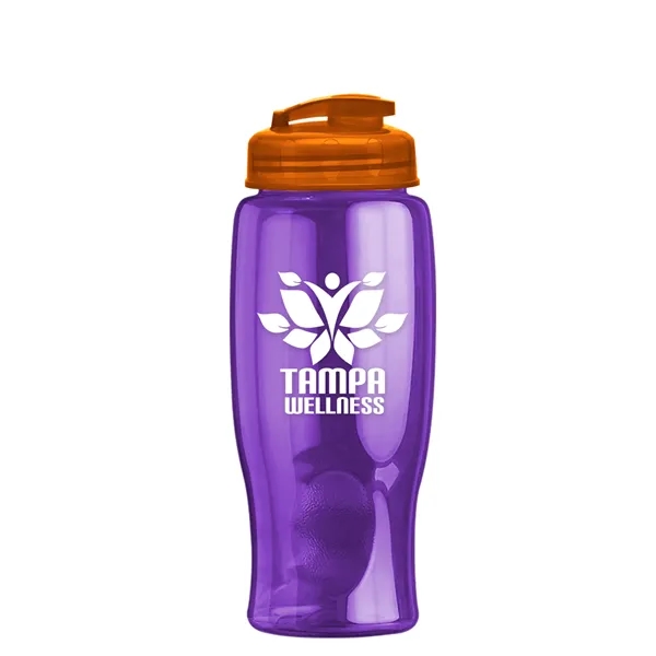 27 oz Transparent Sports Bottles with Flip Top Lid have a... from ASI 40480 Koozie Group