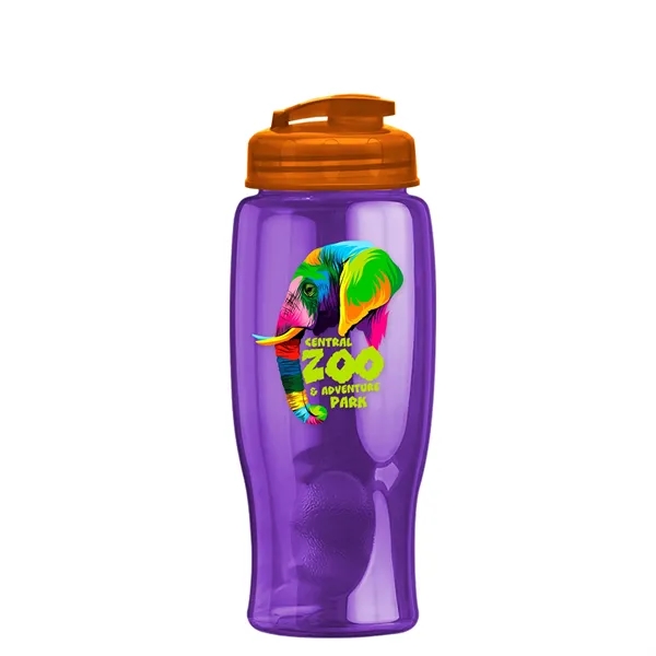 27 oz Transparent Sports Bottles with Flip Top Lid have a... from ASI 40480 Koozie Group