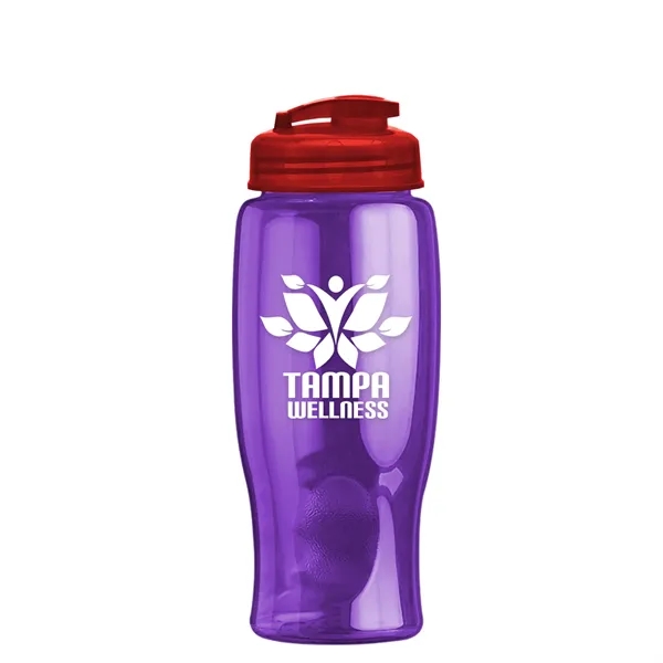 27 oz Transparent Sports Bottles with Flip Top Lid have a... from ASI 40480 Koozie Group