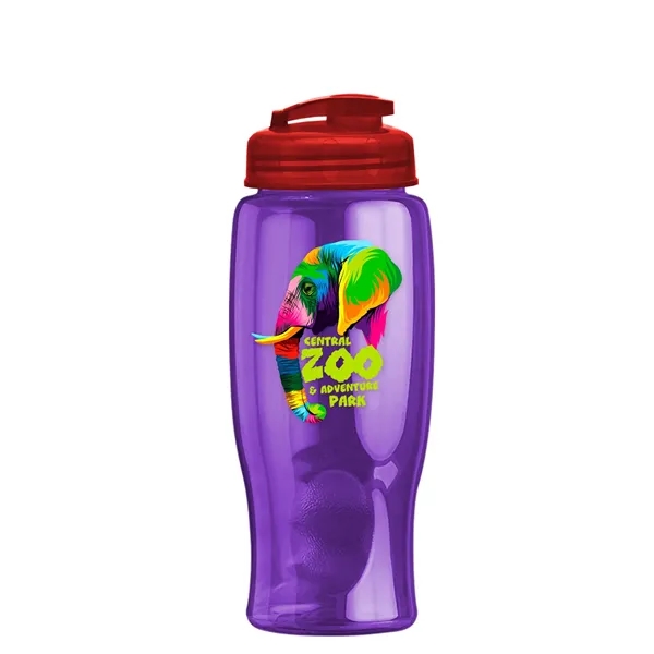 27 oz Transparent Sports Bottles with Flip Top Lid have a... from ASI 40480 Koozie Group