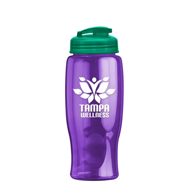 27 oz Transparent Sports Bottles with Flip Top Lid have a... from ASI 40480 Koozie Group