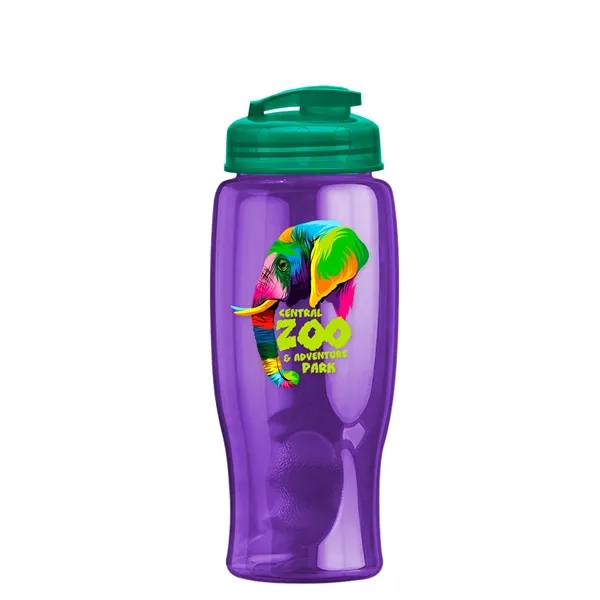 27 oz Transparent Sports Bottles with Flip Top Lid have a... from ASI 40480 Koozie Group