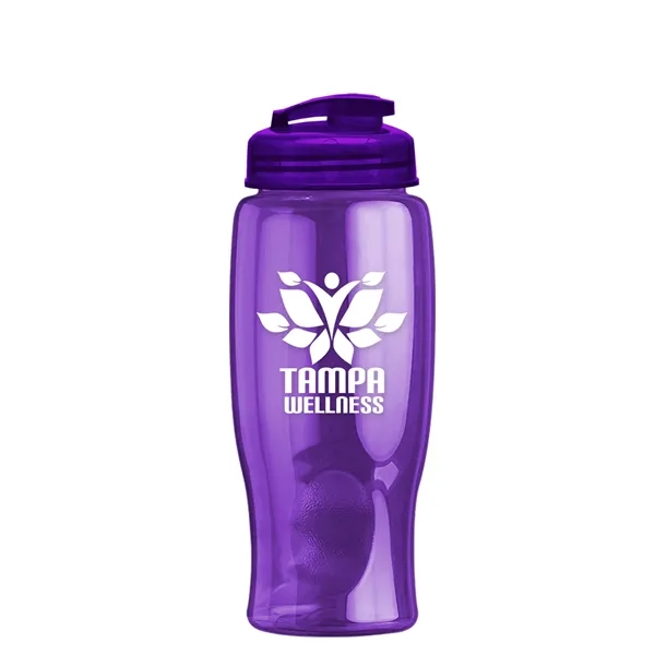 27 oz Transparent Sports Bottles with Flip Top Lid have a... from ASI 40480 Koozie Group