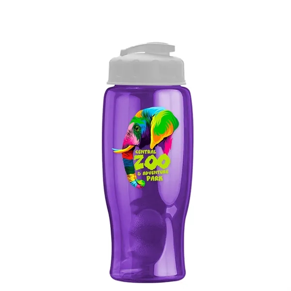27 oz Transparent Sports Bottles with Flip Top Lid have a... from ASI 40480 Koozie Group