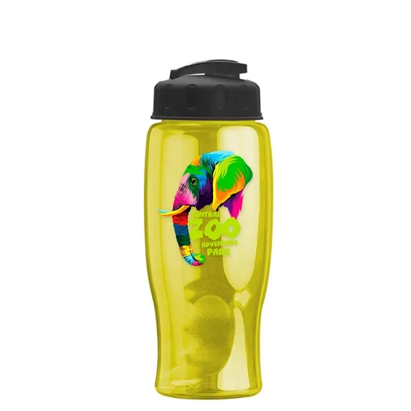 27 oz Transparent Sports Bottles with Flip Top Lid have a... from ASI 40480 Koozie Group