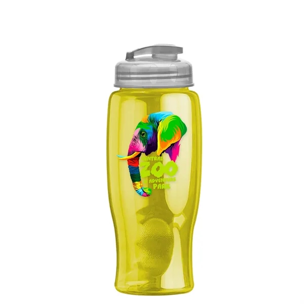 27 oz Transparent Sports Bottles with Flip Top Lid have a... from ASI 40480 Koozie Group