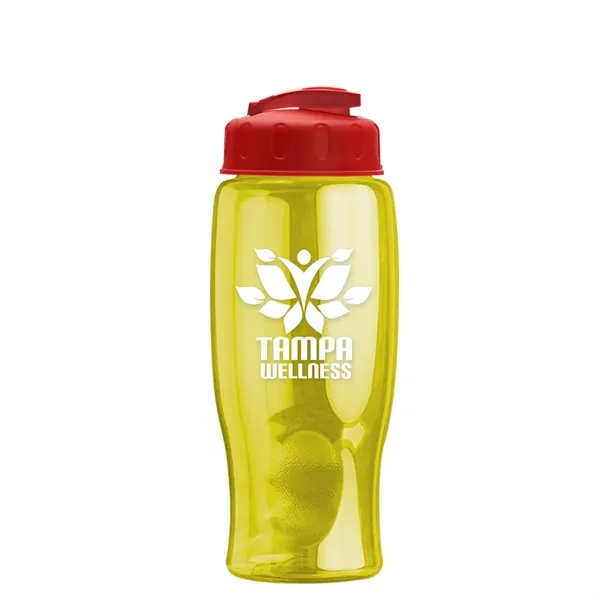 27 oz Transparent Sports Bottles with Flip Top Lid have a... from ASI 40480 Koozie Group