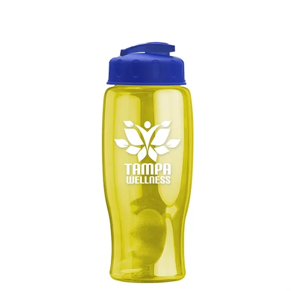 27 oz Transparent Sports Bottles with Flip Top Lid have a... from ASI 40480 Koozie Group