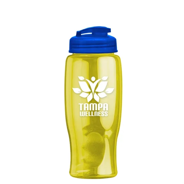 27 oz Transparent Sports Bottles with Flip Top Lid have a... from ASI 40480 Koozie Group