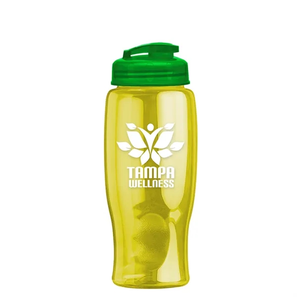 27 oz Transparent Sports Bottles with Flip Top Lid have a... from ASI 40480 Koozie Group
