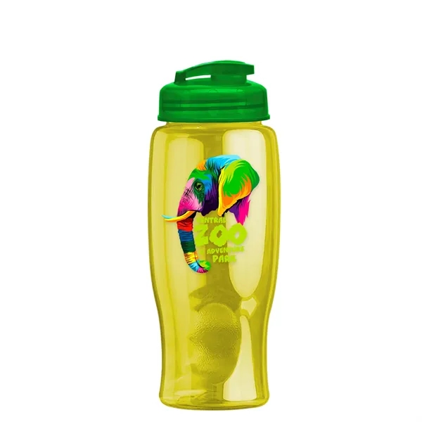 27 oz Transparent Sports Bottles with Flip Top Lid have a... from ASI 40480 Koozie Group