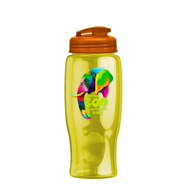 27 oz Transparent Sports Bottles with Flip Top Lid have a... from ASI 40480 Koozie Group