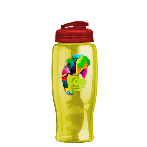 27 oz Transparent Sports Bottles with Flip Top Lid have a... from ASI 40480 Koozie Group