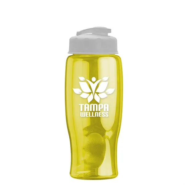 27 oz Transparent Sports Bottles with Flip Top Lid have a... from ASI 40480 Koozie Group