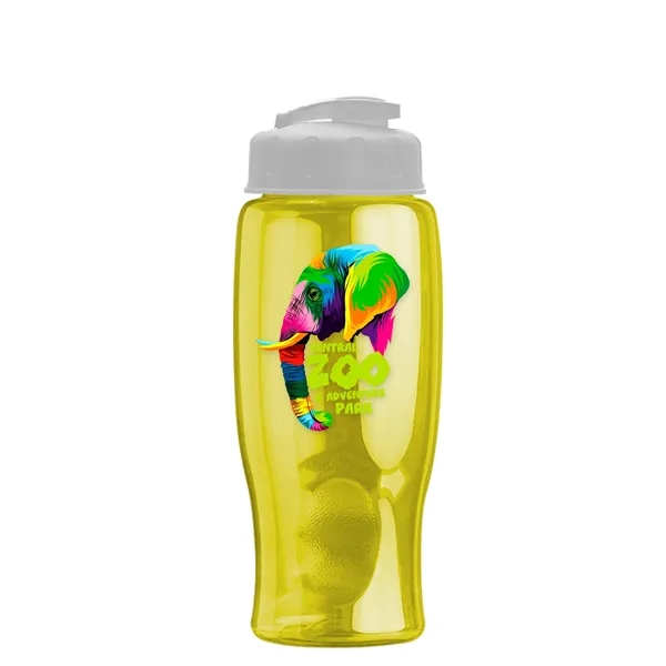 27 oz Transparent Sports Bottles with Flip Top Lid have a... from ASI 40480 Koozie Group