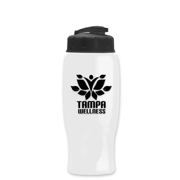 27 oz Transparent Sports Bottles with Flip Top Lid have a... from ASI 40480 Koozie Group