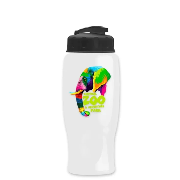 27 oz Transparent Sports Bottles with Flip Top Lid have a... from ASI 40480 Koozie Group