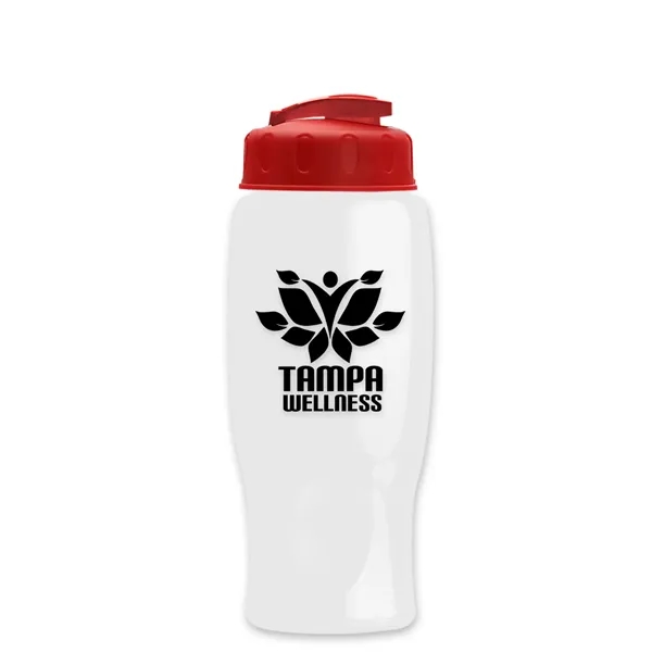 27 oz Transparent Sports Bottles with Flip Top Lid have a... from ASI 40480 Koozie Group