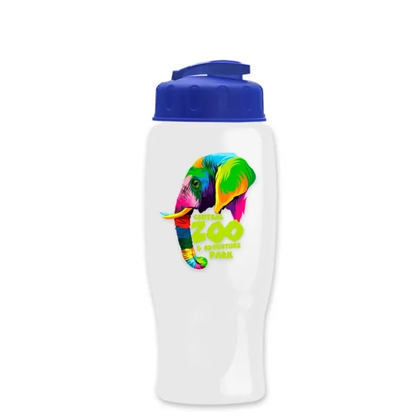 27 oz Transparent Sports Bottles with Flip Top Lid have a... from ASI 40480 Koozie Group