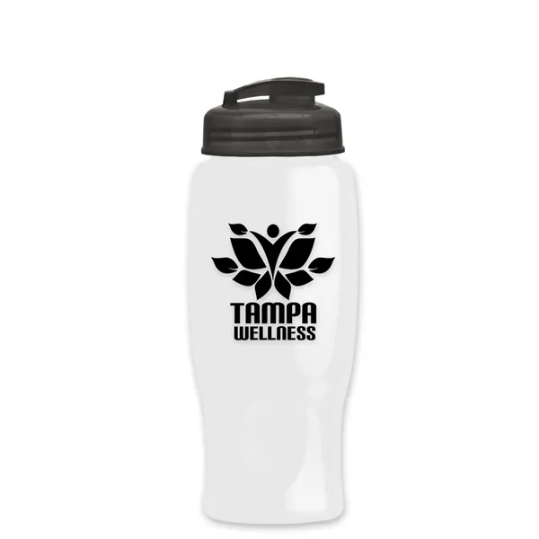 27 oz Transparent Sports Bottles with Flip Top Lid have a... from ASI 40480 Koozie Group