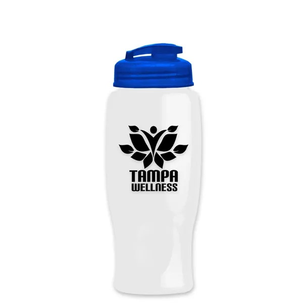 27 oz Transparent Sports Bottles with Flip Top Lid have a... from ASI 40480 Koozie Group
