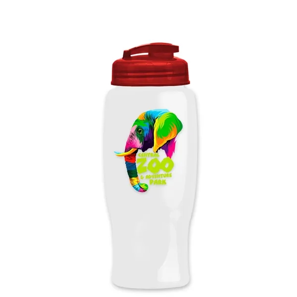 27 oz Transparent Sports Bottles with Flip Top Lid have a... from ASI 40480 Koozie Group
