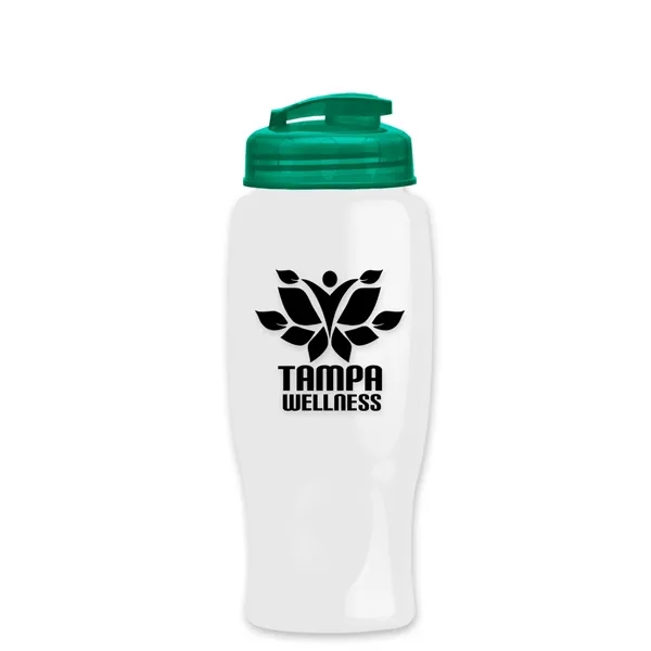 27 oz Transparent Sports Bottles with Flip Top Lid have a... from ASI 40480 Koozie Group