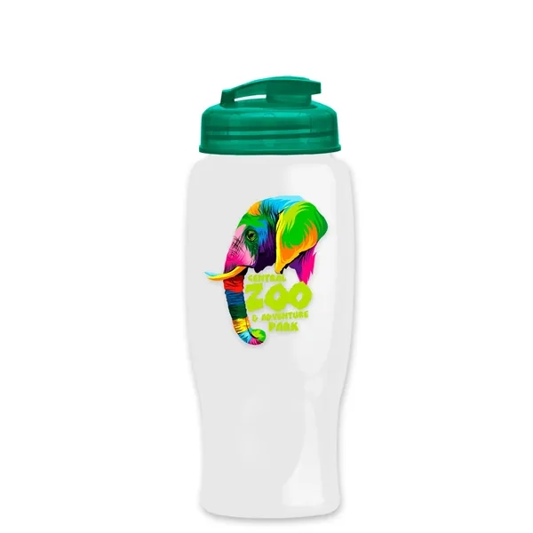 27 oz Transparent Sports Bottles with Flip Top Lid have a... from ASI 40480 Koozie Group