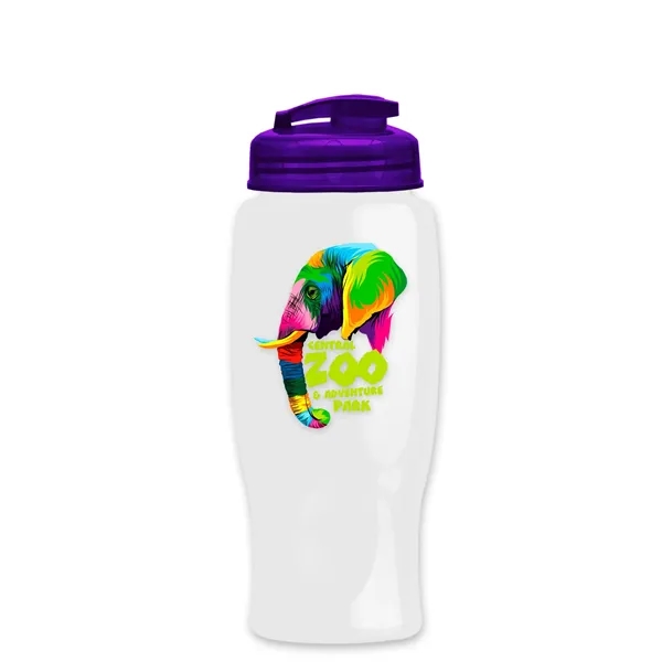 27 oz Transparent Sports Bottles with Flip Top Lid have a... from ASI 40480 Koozie Group