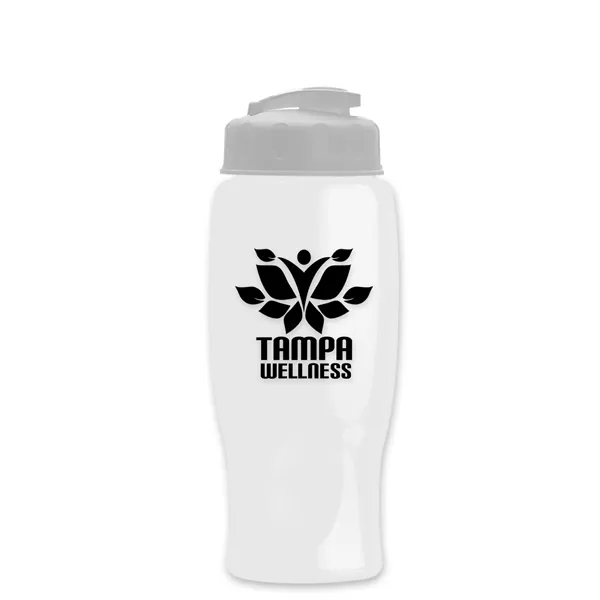 27 oz Transparent Sports Bottles with Flip Top Lid have a... from ASI 40480 Koozie Group